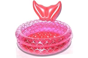 Best Inflatable Backyard Kiddie Mermaid Pools