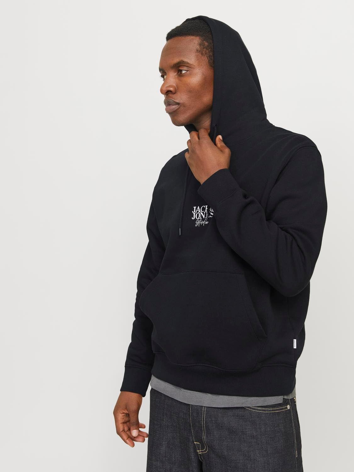 JACK & JONES Sudadera con Capucha Logotipo