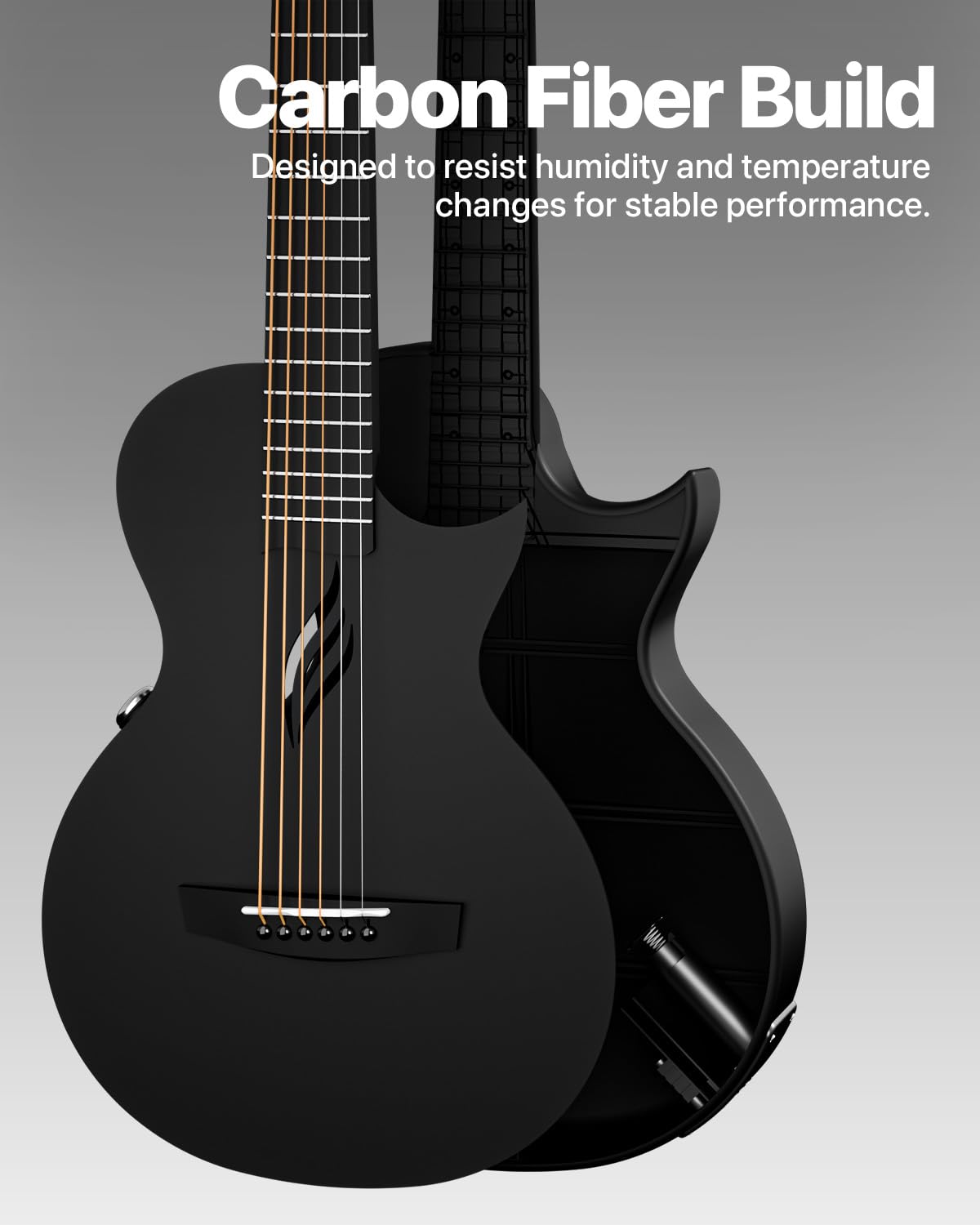 Enya NOVA GO SP1 Carbon Fiber 35-Inch Smart Acoustic-Electric