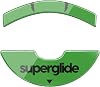 SuperglideType S Mouse Sole for Razer Viper 8K / Viper Mouse Feet Tempered Glass Material, Round Edge, Heavy Duty, Ultra Low Friction, Super Smooth - Green