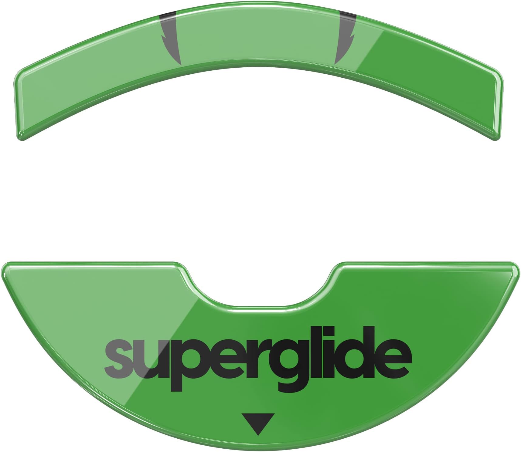 Pulsar Gaming Gears Superglide - Fastest and Smoothest Mouse Feet/Skates Made with Ultra Strong Flawless Glass Super Fast Smooth and Durable Sole for Razer Viper 8K / Viper [Green]