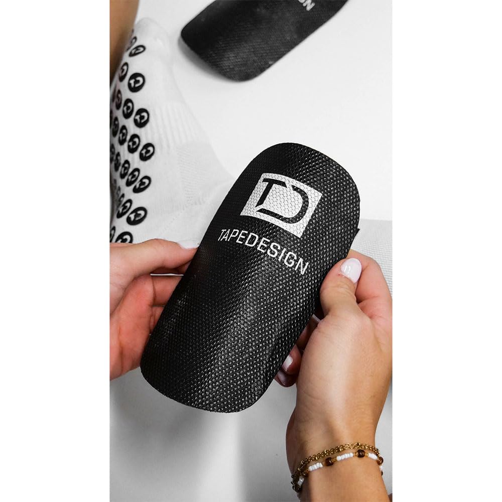 TAPEDESIGN® - Performance Shinguards 2.0 (Black Edition) ochraniacze piszczeli, piłka nożna, dla mężczyzn i kobiet, dzieci, czarne ochraniacze na golenie piłki nożnej, indywidualnie dopasowane,