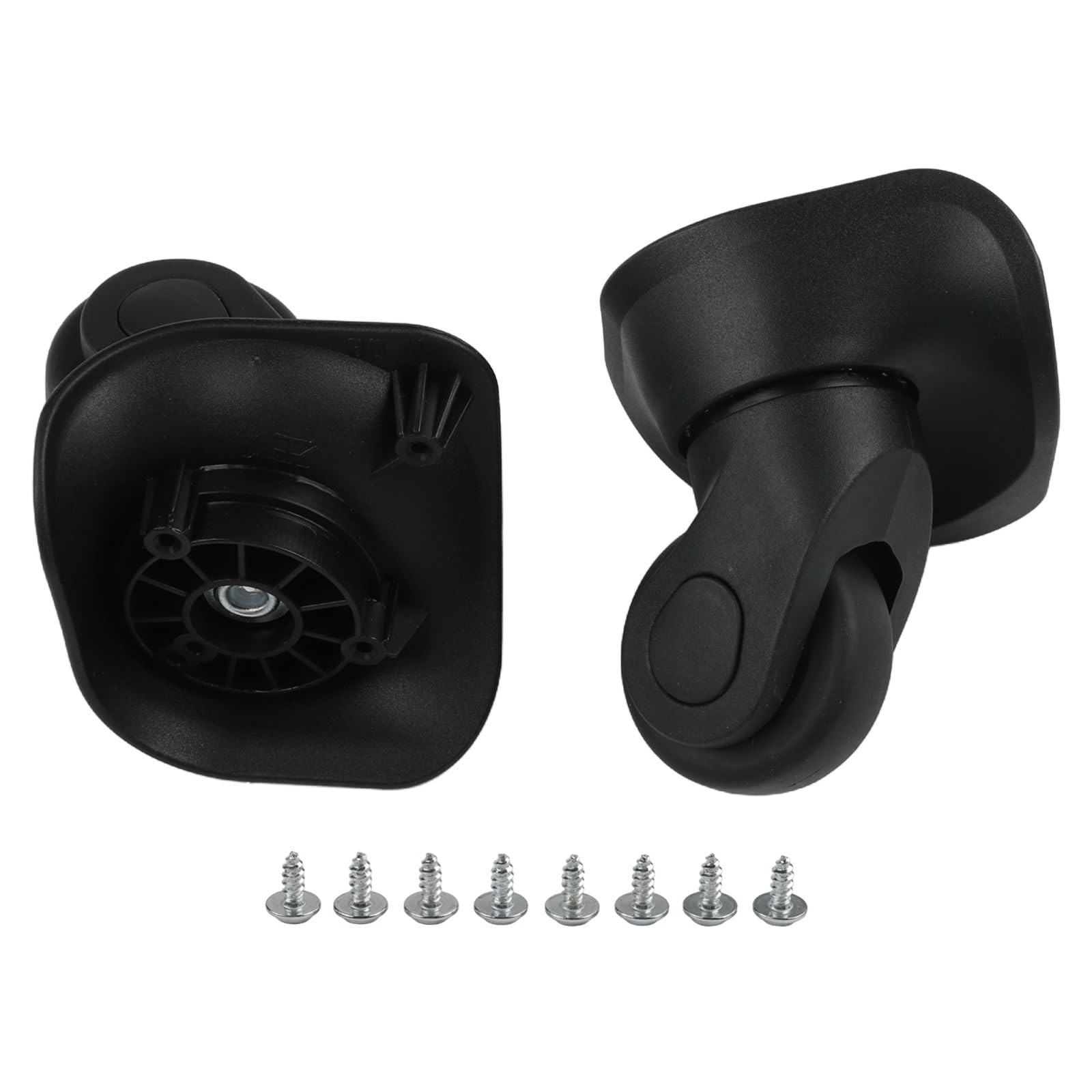 1set Ruota Bagagli Valigia Ruote di Ricambio Riparazione Accessori FAI DA TE Trolley Rotante per la Ripar, Bianco S, One Size, Classico
