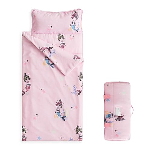Miniatura 1 de Wake In Cloud - Tapete polar para siesta con almohada y manta, felpa cálida para niños y niñas, guardería, preescolar, jardín de infantes, coloridas