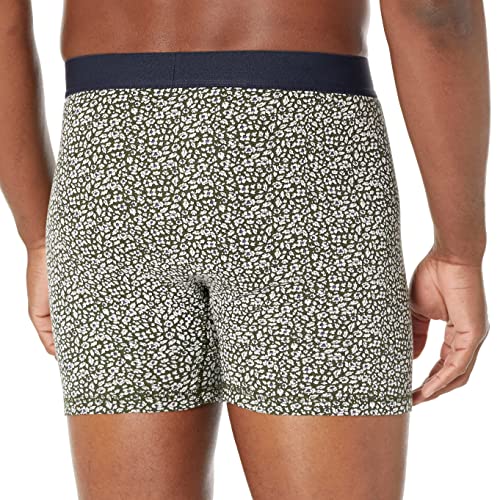 Image of Amazon Essentials Men's Breathable Cotton Boxer Briefs, Tag-Free, Pack of 5