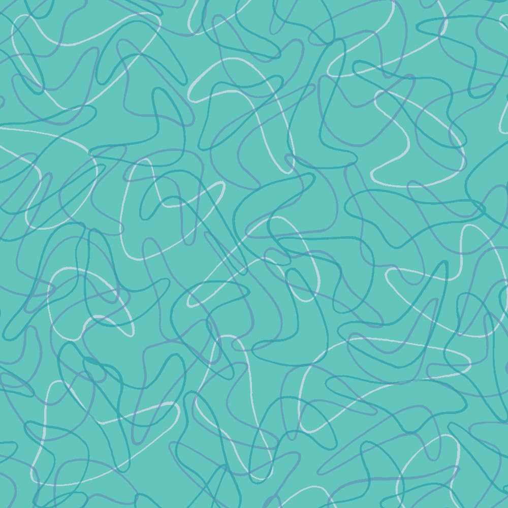 4ft x 8ft Formica Brand Laminate Sheet Aquamarine Boomerang