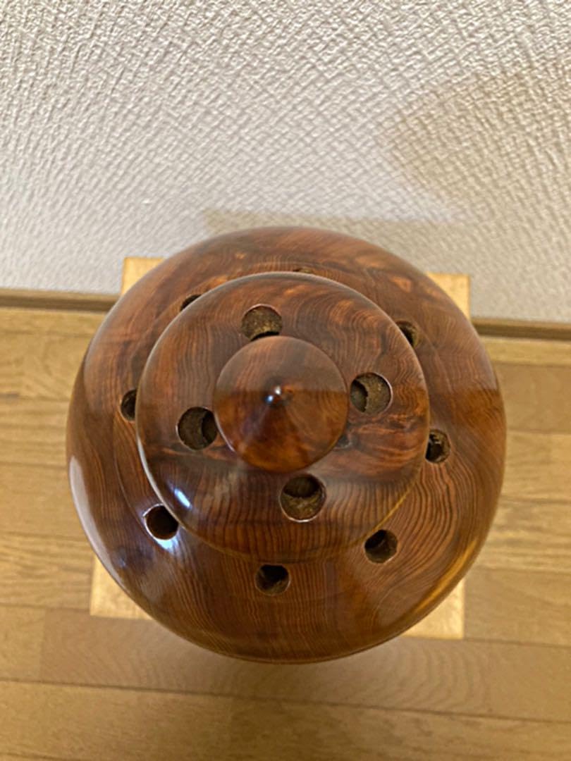 ⭐️極希少⭐️屋久杉⭐️刳抜香炉⭐️名工⭐️川下幸徳作⭐️⭐️屋久杉置物⭐️⭐️屋久杉食器⭐️ ⭐️極希少⭐️屋久杉⭐️刳抜香炉⭐️名工⭐️川下幸徳作屋久杉