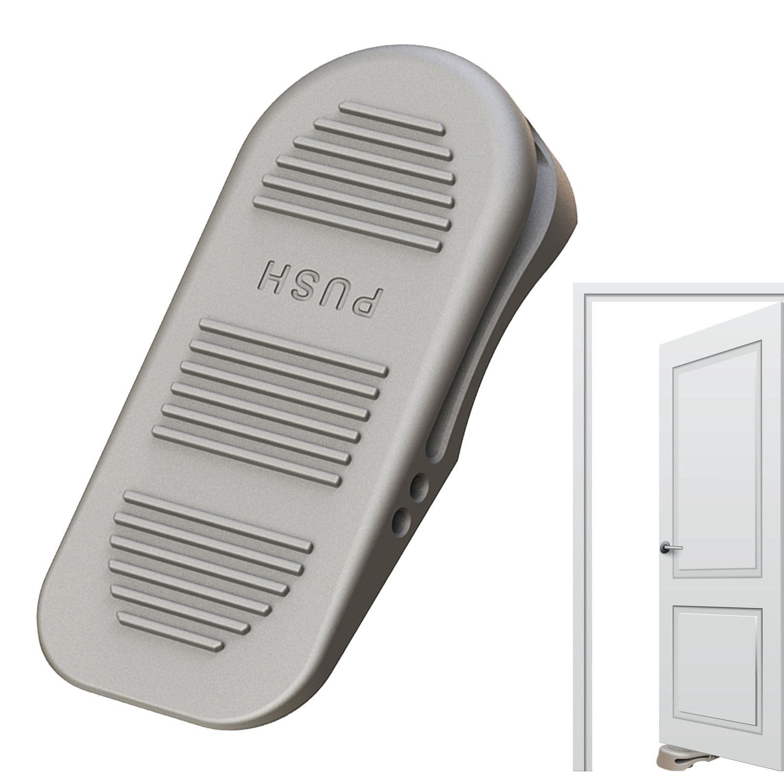 Teksome Door Wedge | Rubber Door Stops Door Chucks Stoppers | Door Gaps and Prevent The Lock-Outs, Floor Sturdy Stackable Door for Carpet Heavy Duty Door