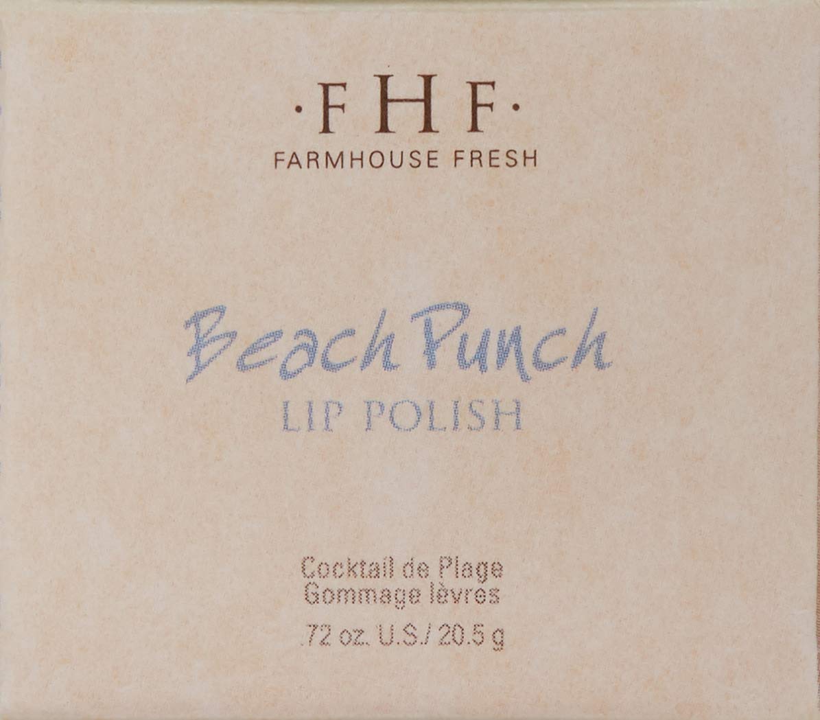 FarmHouse Fresh Beach Punch Lip Polish, Pineapple,1 Count (Pack of 1)