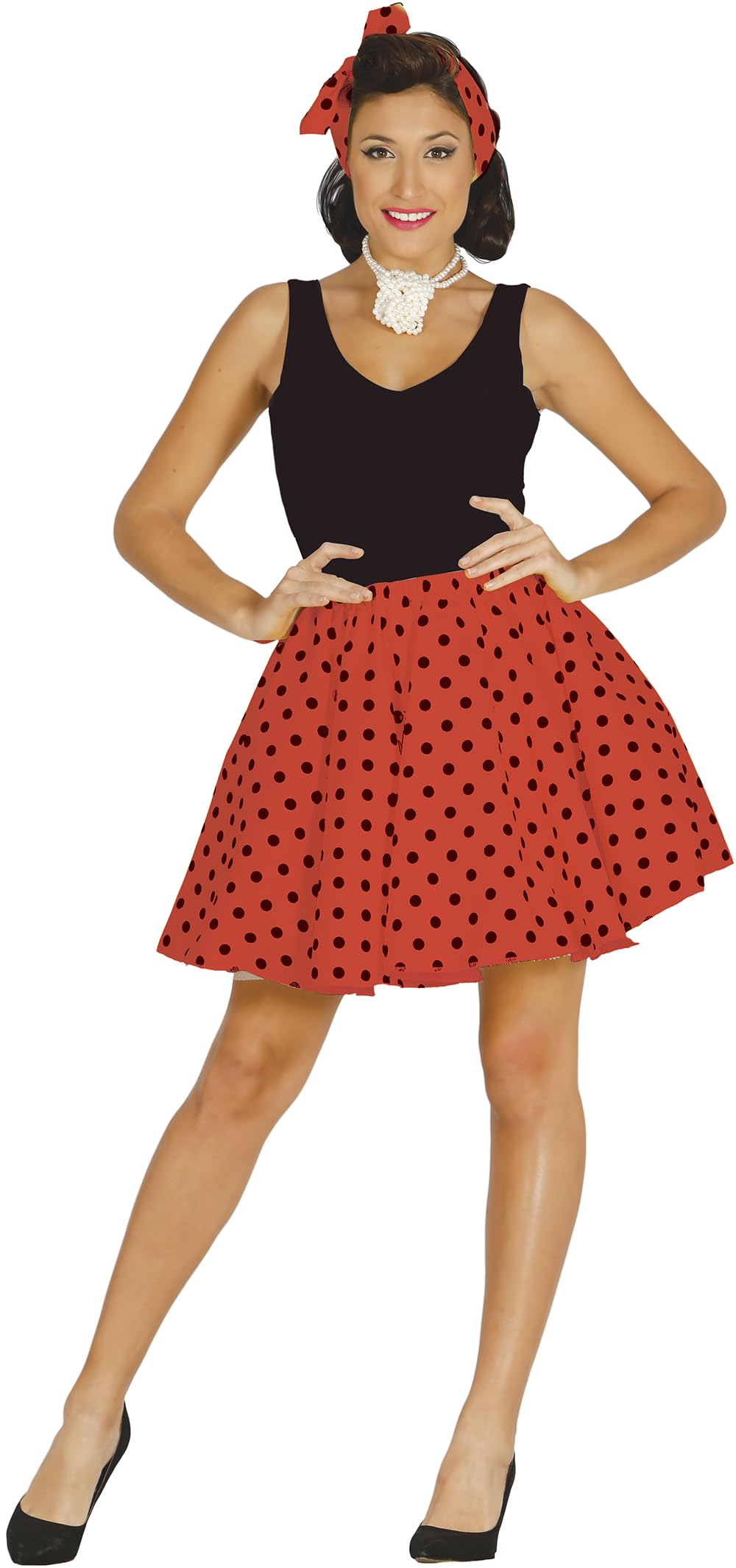FIESTAS GUIRCA 50's Set Red Polka Dots