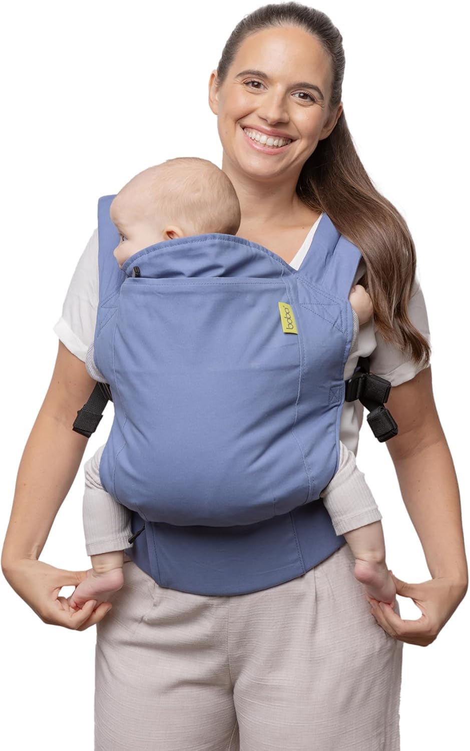 Boba Baby Carrier - Backpack or Front Pack Baby Sling for 7 lb Infants and Toddlers Up to 45 Pounds (Vintage Navy)