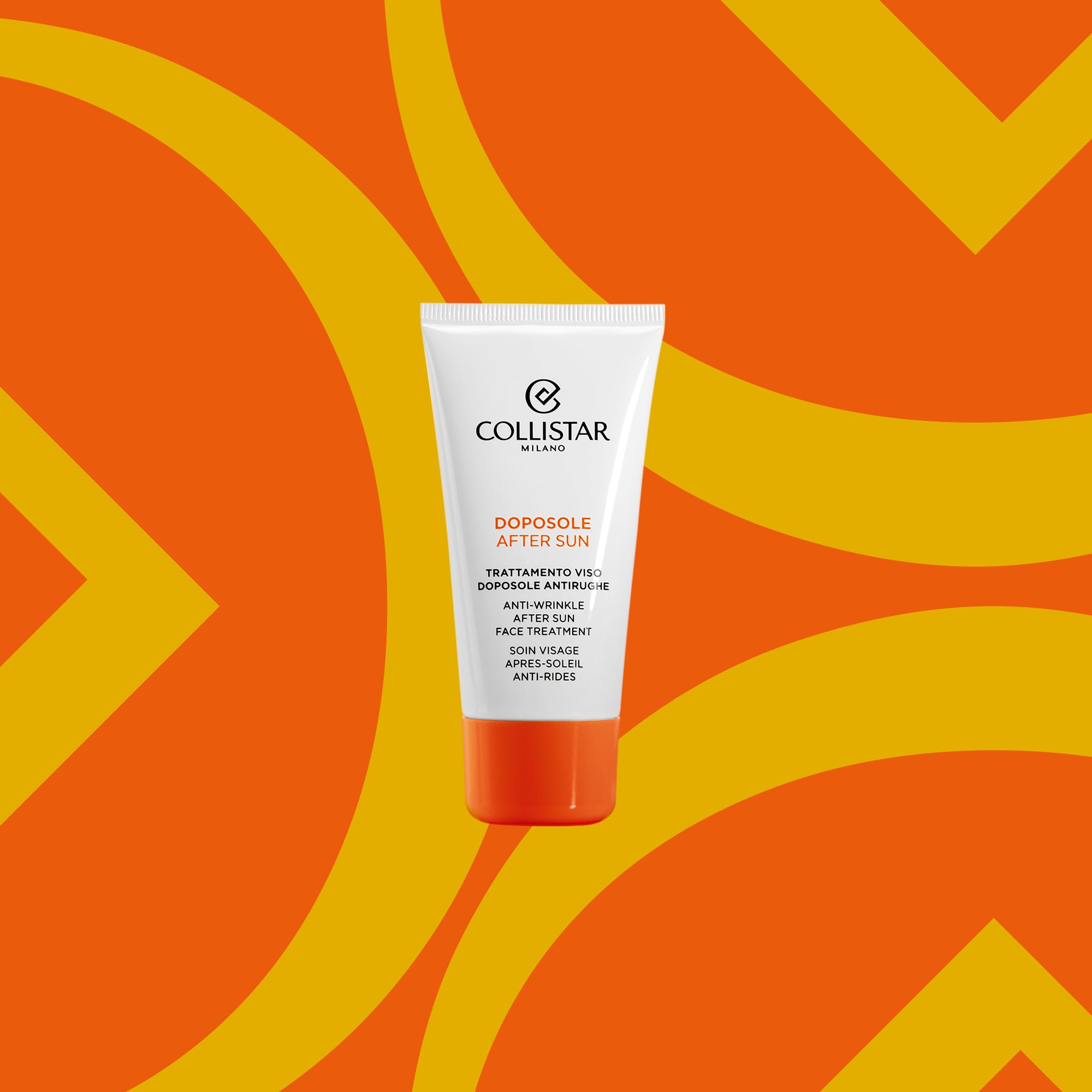 Collistar Trattamento Viso Doposole Antirughe, Trattamento rigenerante e protettivo del DNA cellulare, Azione anti-invecchiamento, Adatto anche a mani e decolléte, Con Centella Asiatica, 50 ml