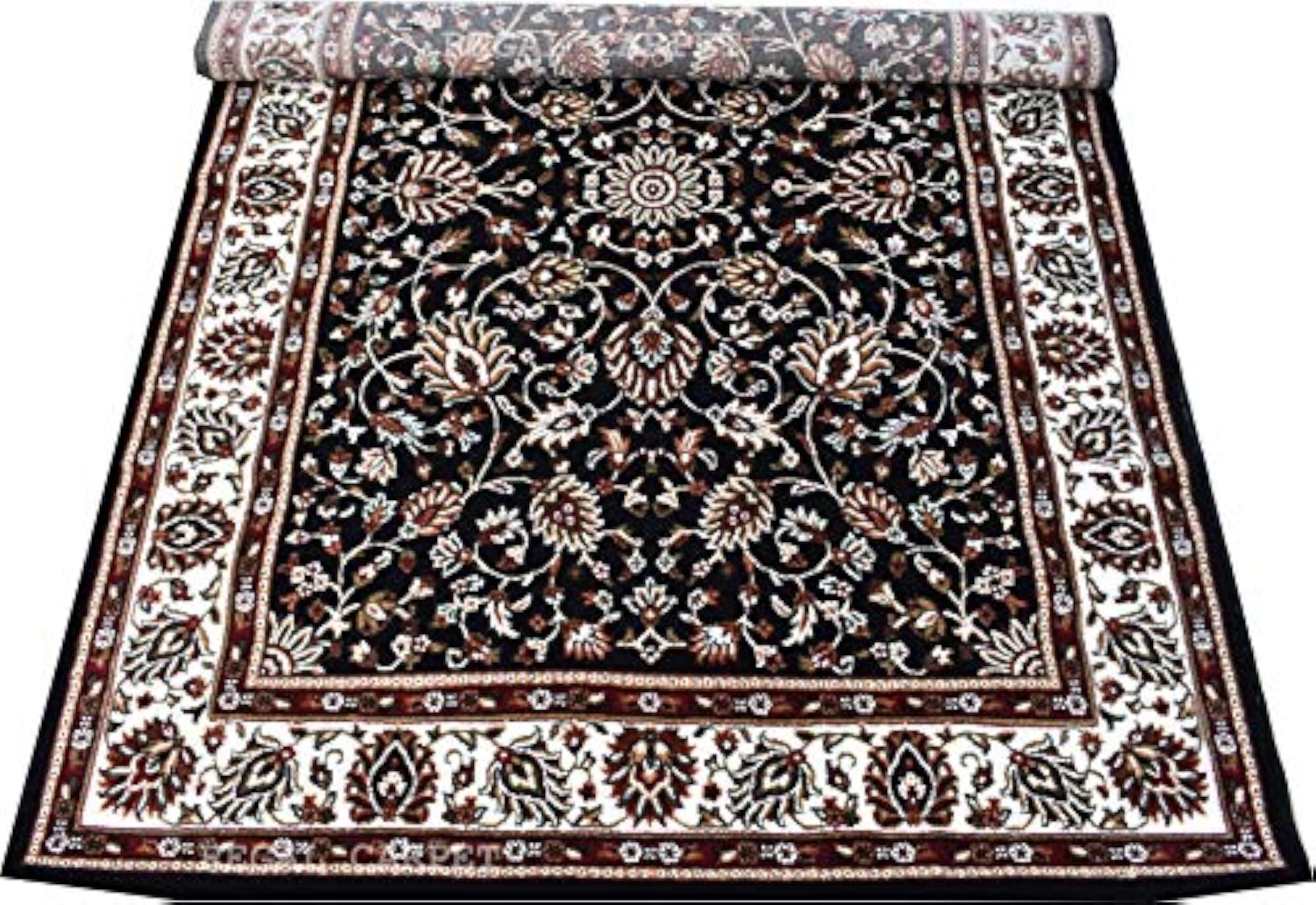 Kashmiri Runner Rug, Acrylic, 2x6 Feet