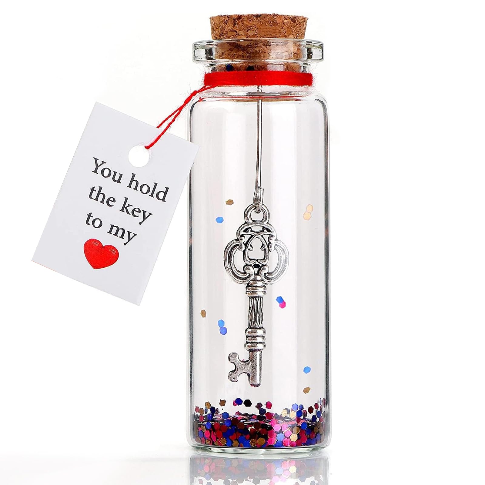 MaNeaz Regalos De Amor Para Tu Pareja Aniversario De Boda Y Regalos De Adultos Para Hombres Y Mujeres Botella Flotante De Deseos Románticos