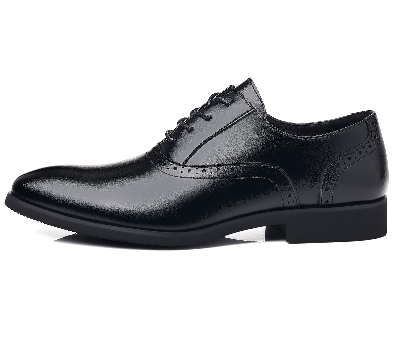 DADAWEN Homme Chaussures de Ville à Lacets Oxfords et Derbies Mariage Brogues Chaussures