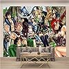 Msrahves XXL-posters foto Anime tekenfilm strijd karakter Foto Grote Poster Woonkamer Slaapkamer Tv Achtergrond Muur…