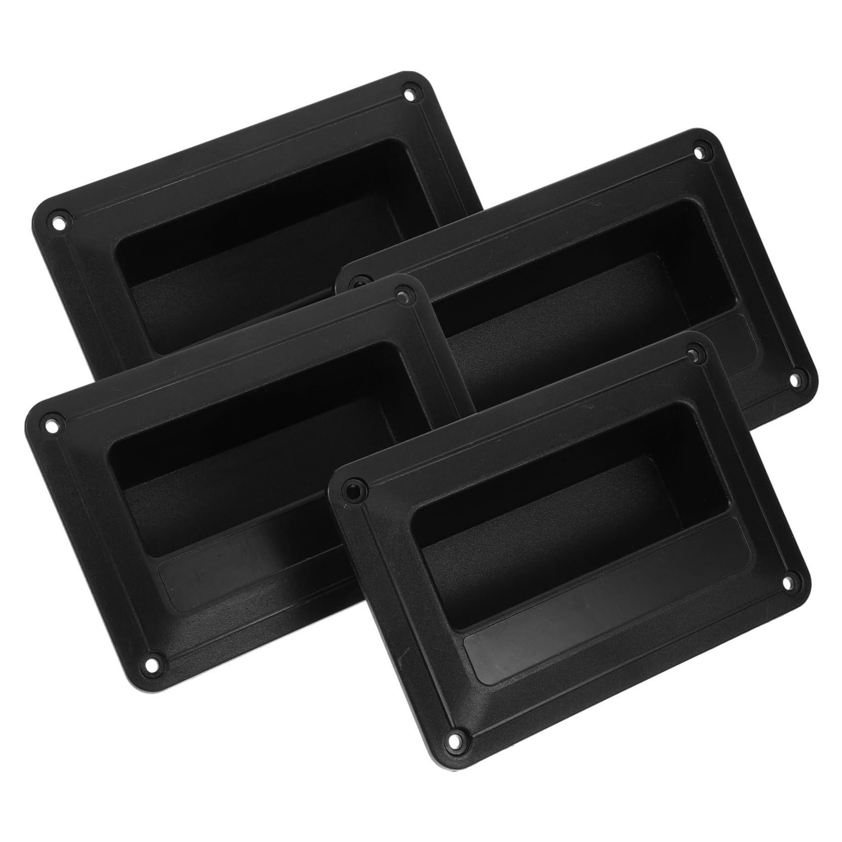 SHOWERORO 4 pcs Sturdy Plastic Speaker Side Handles Replacement Audio Speaker Accessories for Convenient Installation and Easy Operation Lightweight and Portable