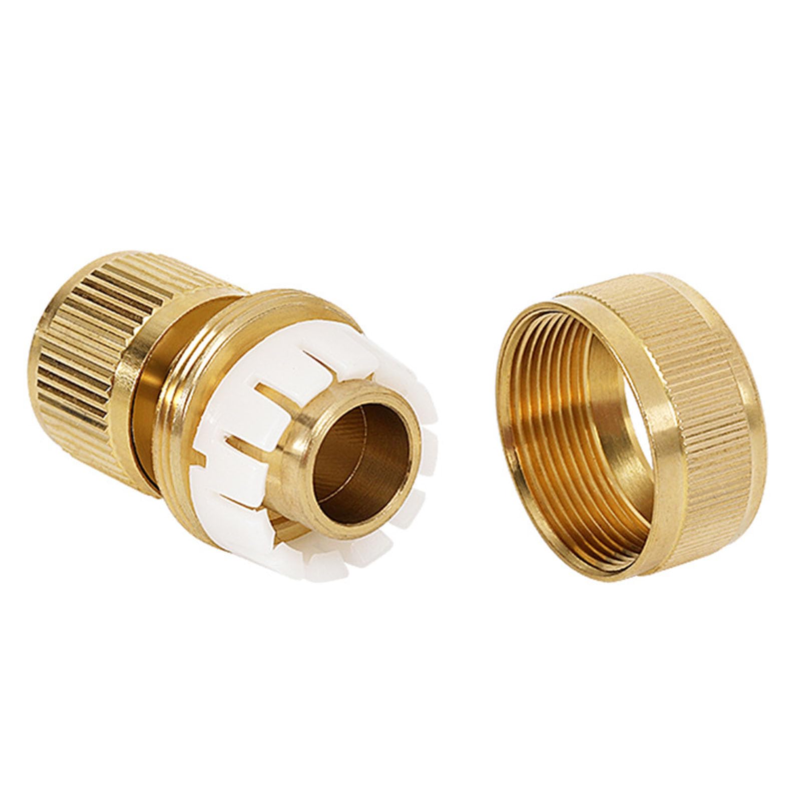 TUBO DA GIARDINO Tubo Di Collegamento Rapido Filo Ottone Accoppiatore EUR 10,55 - IT - Foto 7