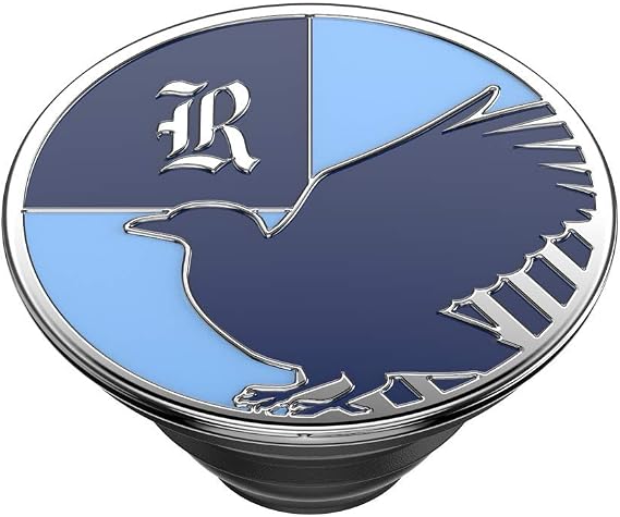 PopSockets: PopGrip - Expanding Stand and Grip with a Swappable Top for Smartphones and Tablets - Enamel Ravenclaw