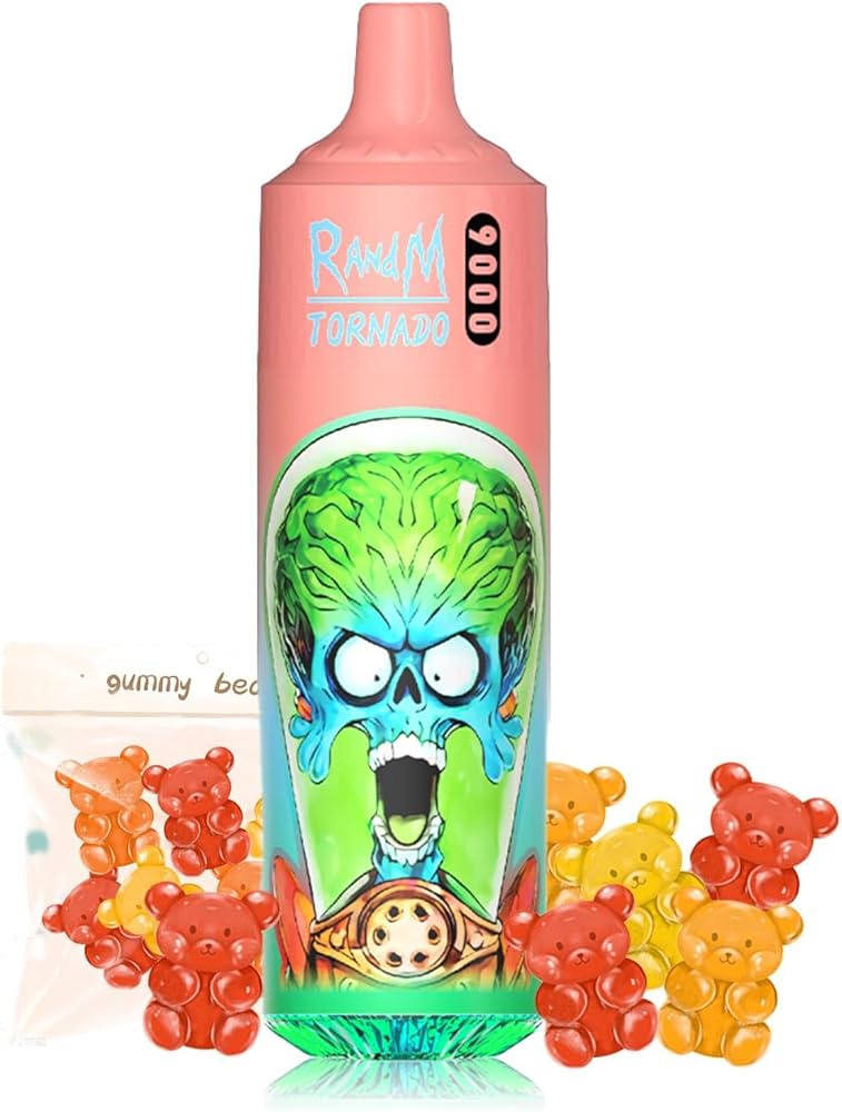 Amazon | 電子タバコ 使い捨て R&M Tornado 9000回吸引 18ml 大