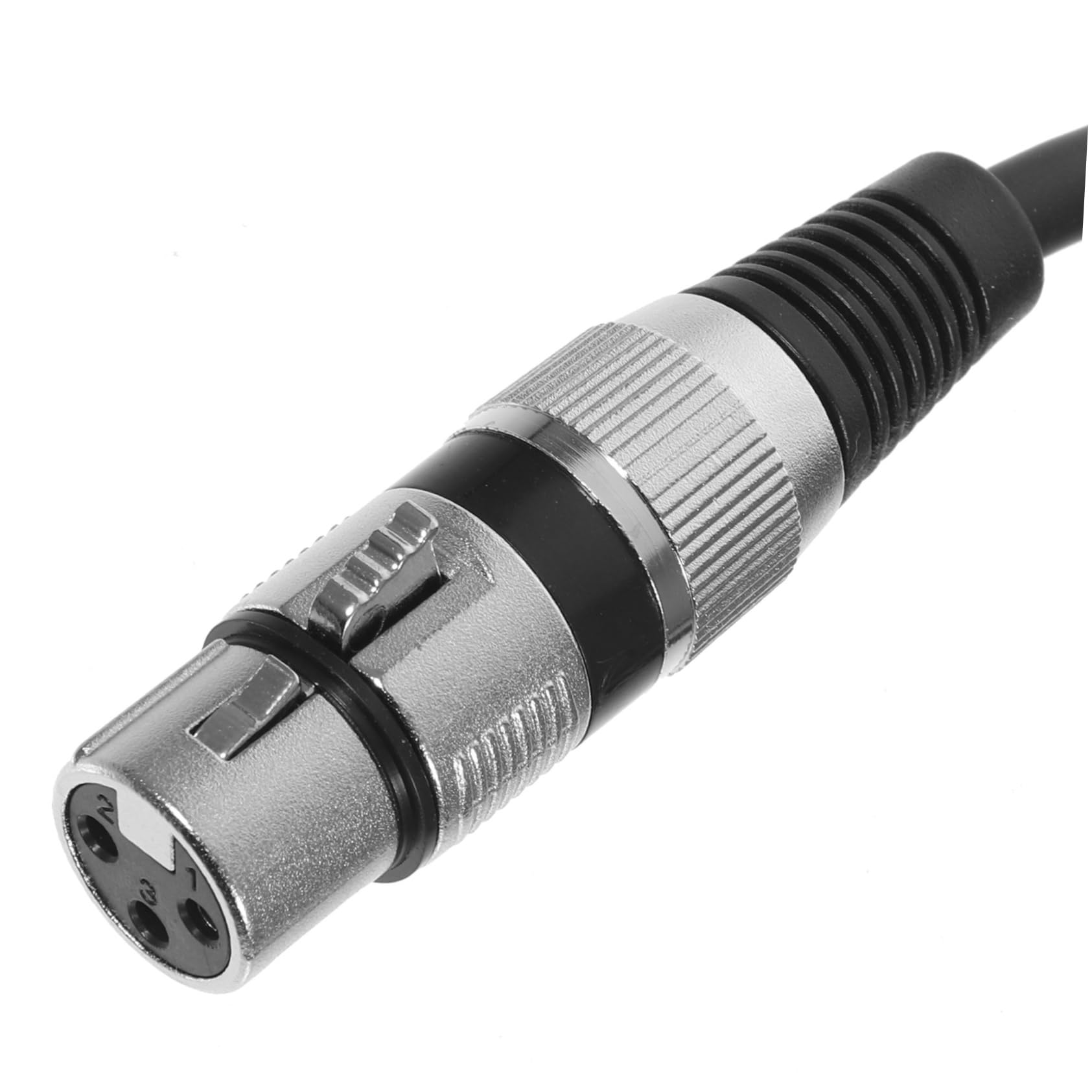 VICASKY 6 Piezas Cable de Audio Xlr de Conector Xlr Macho de Pines Cable de Micrófono para Ktv y Altavoces