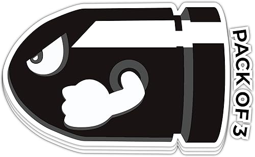 IMPERIAL VIBES Adhesivo de bala - Adhesivo de vinilo para automóvil, camión y camioneta - Uso en interiores y exteriores para computadora portátil -