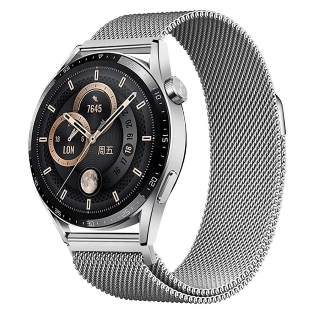 Correa de repuesto de 22 mm para Amazfit Bip 6/Bip 5/Unity/GTR 4/3/3 Pro/2/2e/47 mm/Pace/Stratos 2/2S/3/Balance pulsera de 46 mm, ajustable de acero inoxidable