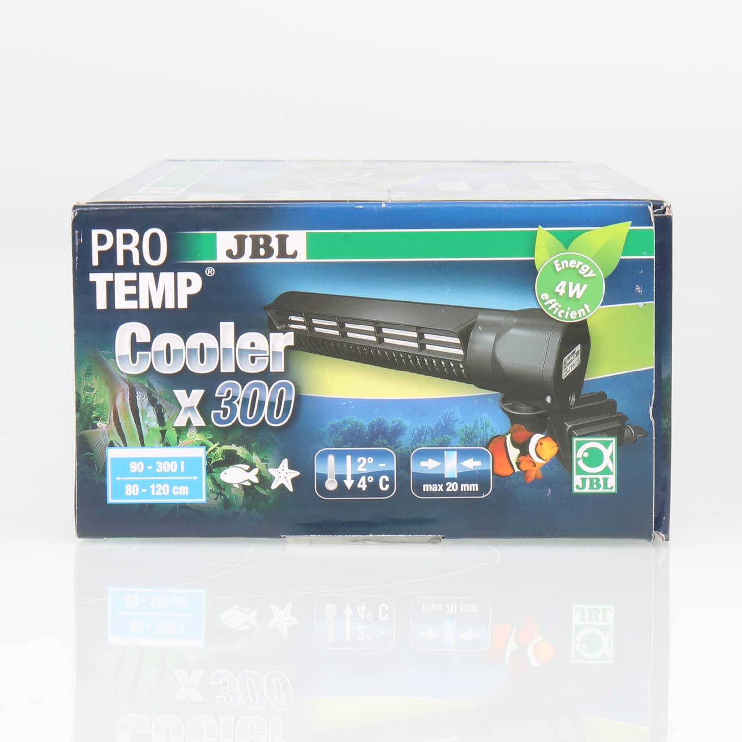 JBL PROTEMP Cooler x300, wentylator chłodzący, do akwarium 90 do 300 l, woda słodka i woda morska