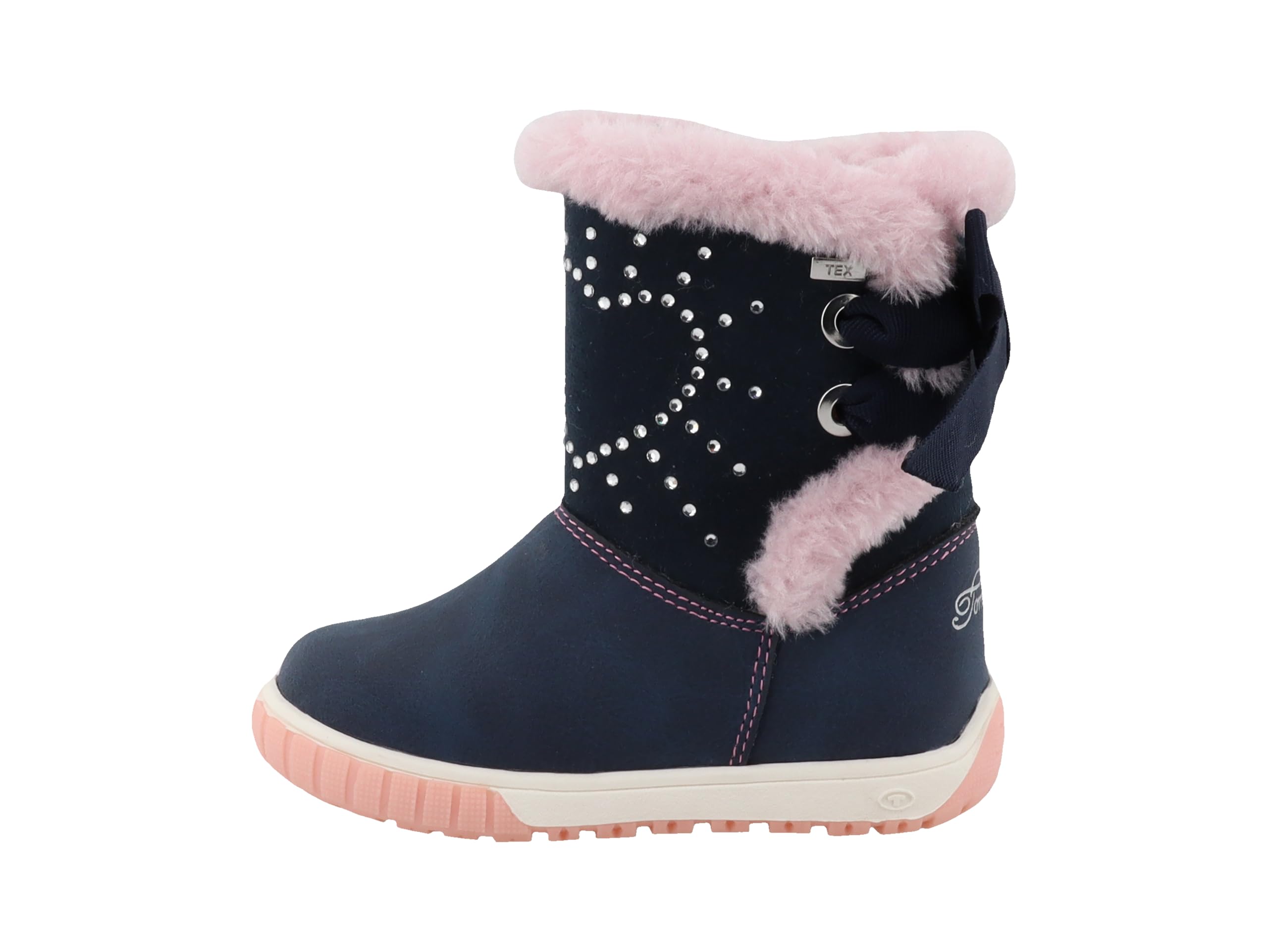 Tom Tailor Kids Boy's Girl's 4270470021 Snow Boot, Denim, 2 UK Child