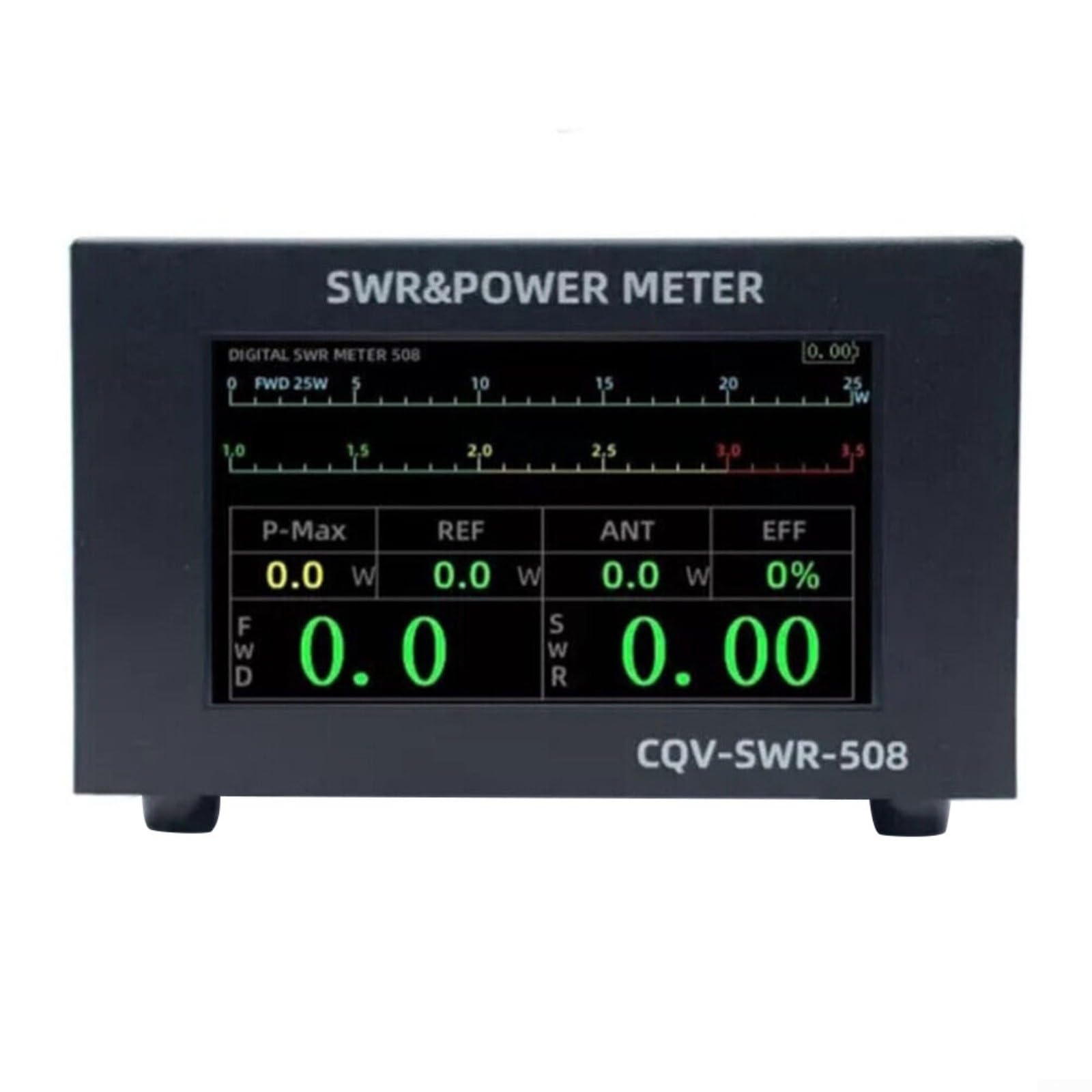 CQV-SWR-508 1,8-54 MHz Medidor de potencia SWR 200 W Medidor digital de onda estacionaria