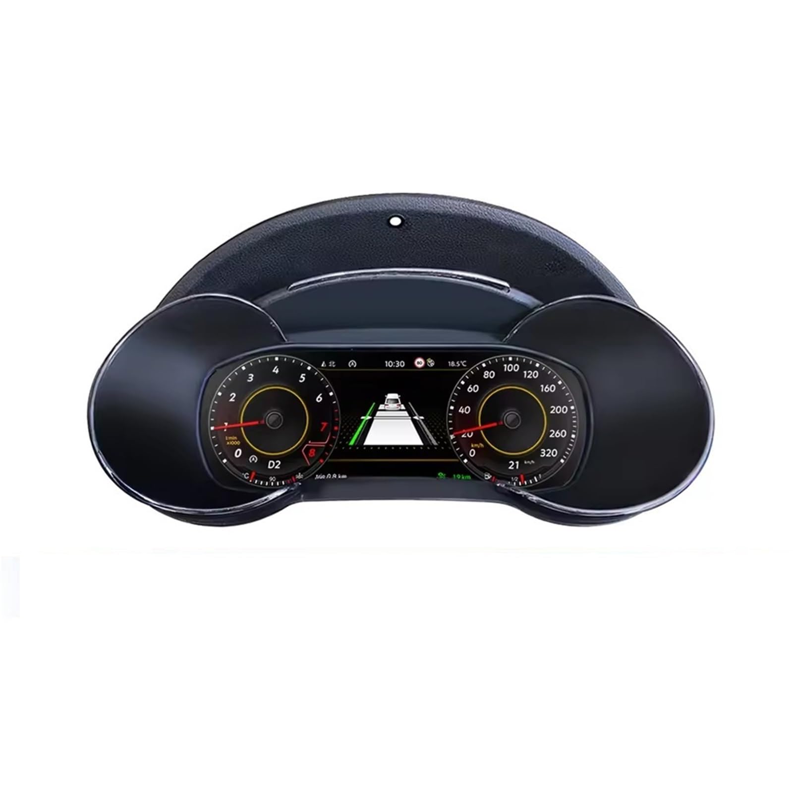 EGUIAS Car Digital Speedometer 10.25'' Dashboard Fit For Audi A3 S3 8V 2014-2019 Years LCD Dashboard Panel Speedometer Virtual Cockpit Instrument(For A3)