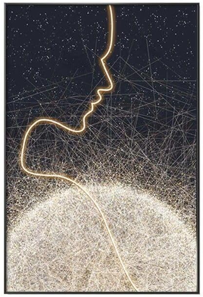 Modern Abstract Art led Wall Light for Home Decor face