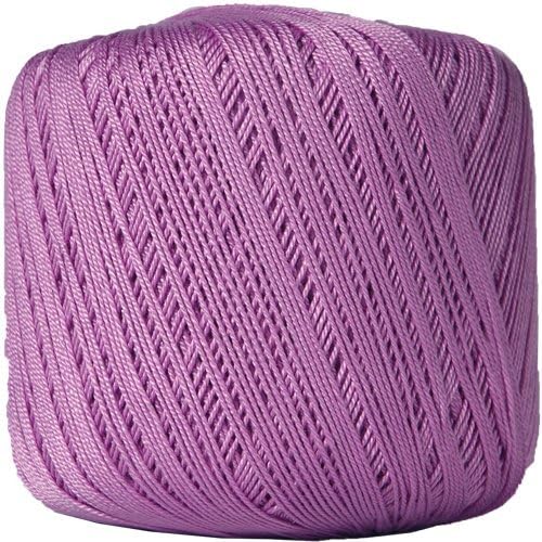 Image of ThreadArt 100% Cotton Crochet Thread Size 10, Lilac 20 | Soft pure cotton crochet thread for lace, doilies, amigurumi and crafts. Smooth finish with crisp stitch definition.