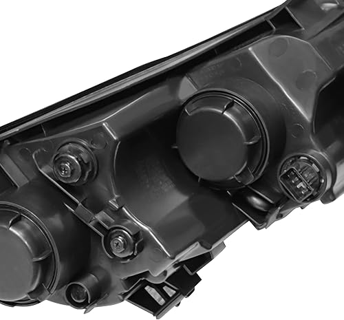 Miniatura 6 de OUKANING - Para 2013-2016 Kia Sportage Faro Faro Reemplazo Halógeno Con LED DRL Pasajero Lado Derecha Carcasa Cromo Lente Transparente 110V (USA