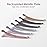 AIMIKE 6pcs Professional Hair Clips for Styling Sectioning, Anti-Slip No-Trace Duck Billed Hair Clips with Silicone Band, Salon and Home Hair Cutting Clips for Hairdresser, Women, Men - 4.3 Long