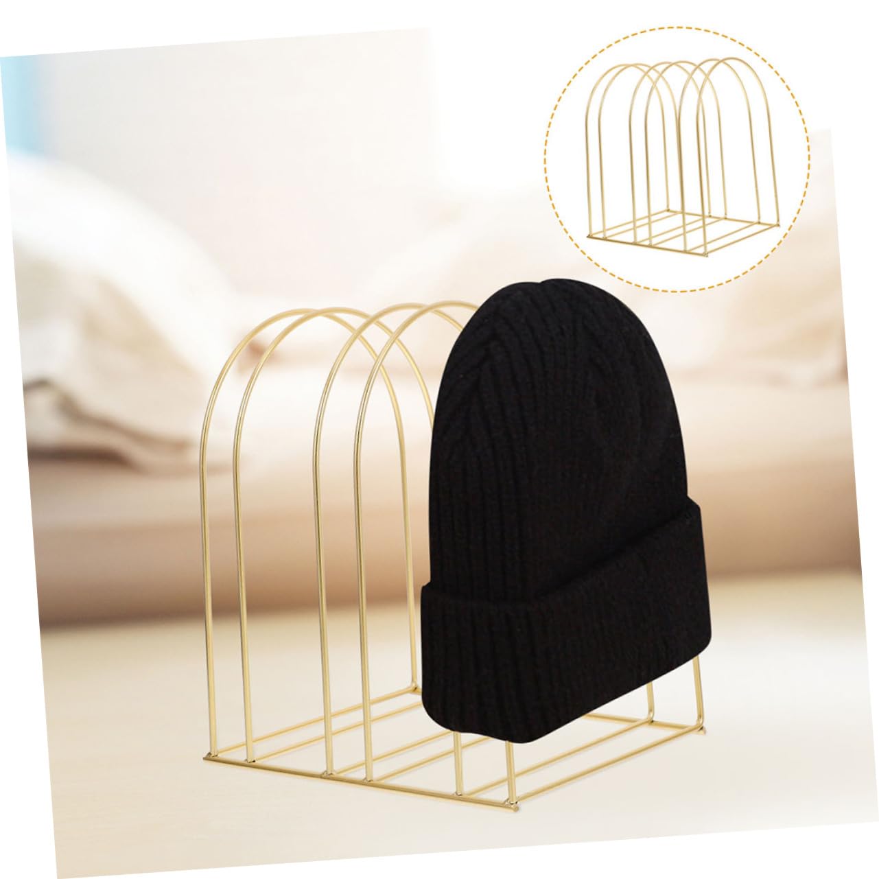 2piezas Perchero De Hierro Multifuncional Para Gorras y Sombreros Expositor De Sombreros Organizador De Gorras Perchero De Pared Soporte Para De Béisbol Para Hombres Armario
