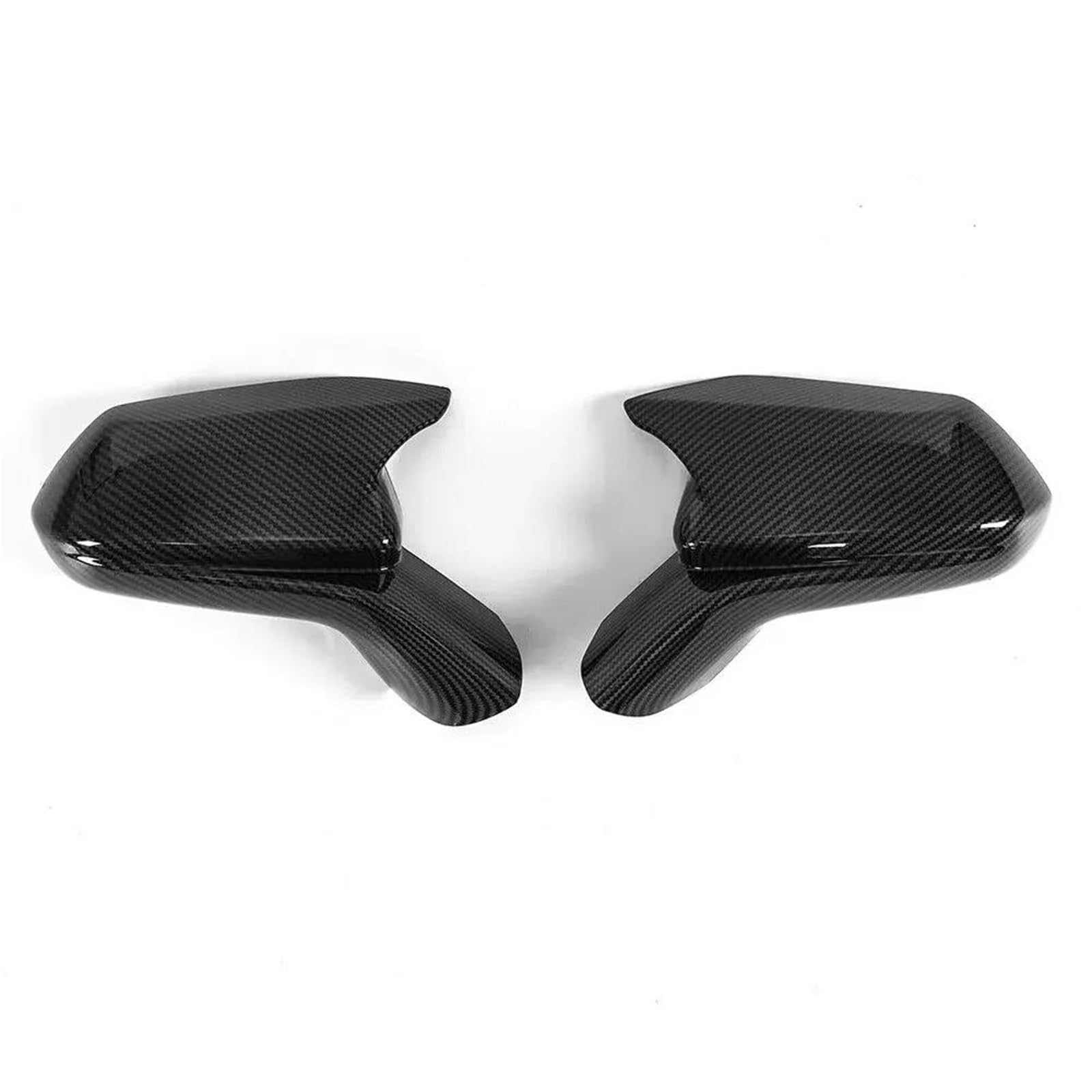 Car Wing Mirror Covers for Chevy for Camaro LT SS RS ZL1 2016-2022 ABS Car Rearview Side Mirror Cover Wing Cap Exterior Door Trim Adhesive Sticker Parts MNGNCBXWK(Carbon Look)