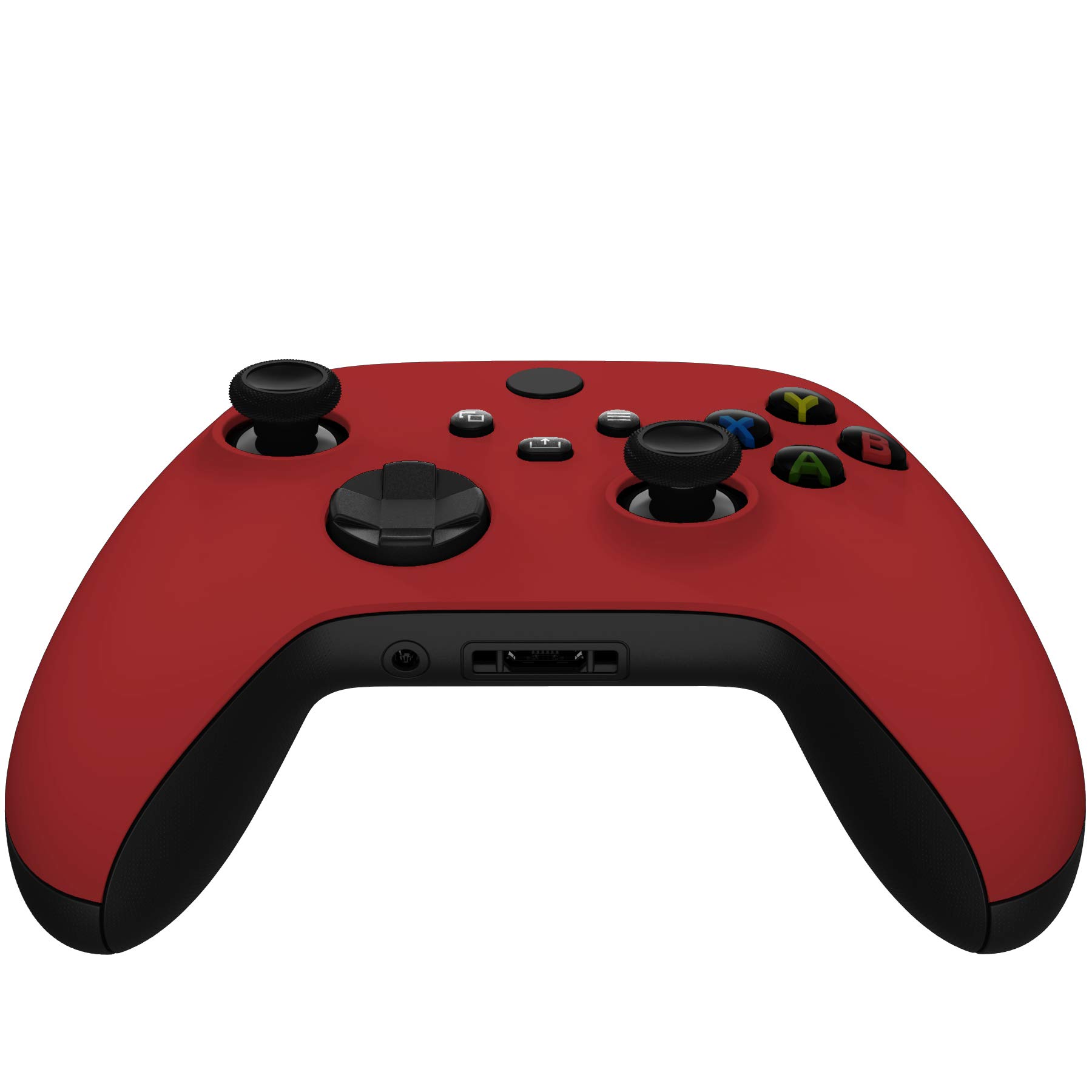eXtremeRate Replacement Shell for Xbox Series X & S Controller - Personalized Upgrade - Passion Red Soft Touch Grip Custom Cover Case Faceplate for Xbox Core Controller [Controller NOT Included] — view 7