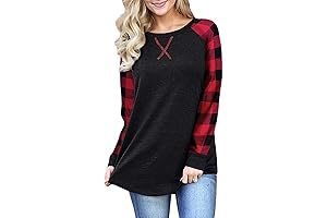 Womens Long Sleeve Buffalo Plaid Shirt: Embrace Casual Yet Stylish