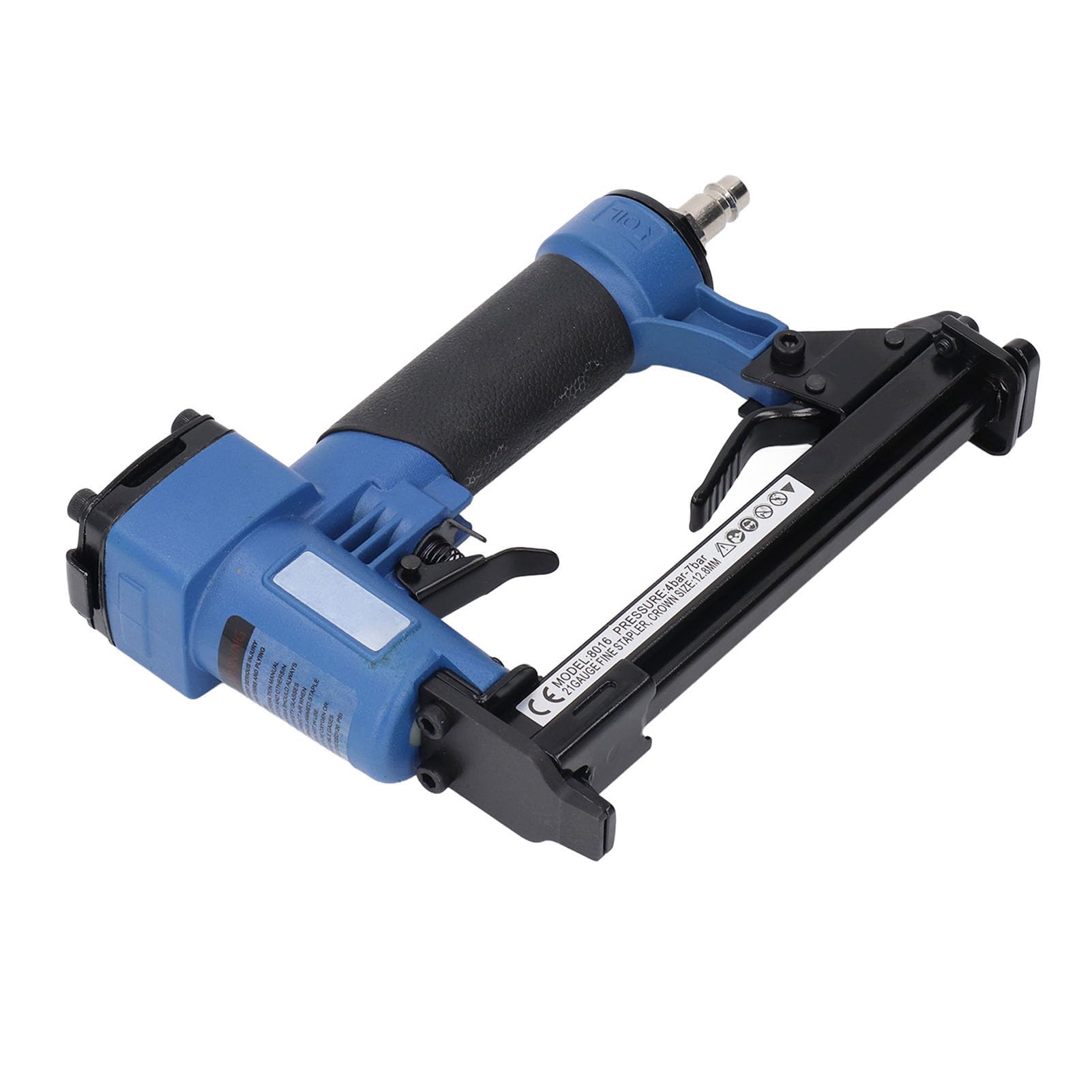 Asixxsix Pneumatic Staple Gun, NPT1/4 Inch Inlet Port Upholstery Stapler Kit, Handheld Air Nailer Gun for 1/4in 5/16in 3/8in 1/2in 5/8in Staple Woodworking Projects, Pneumatic Stapler Kit