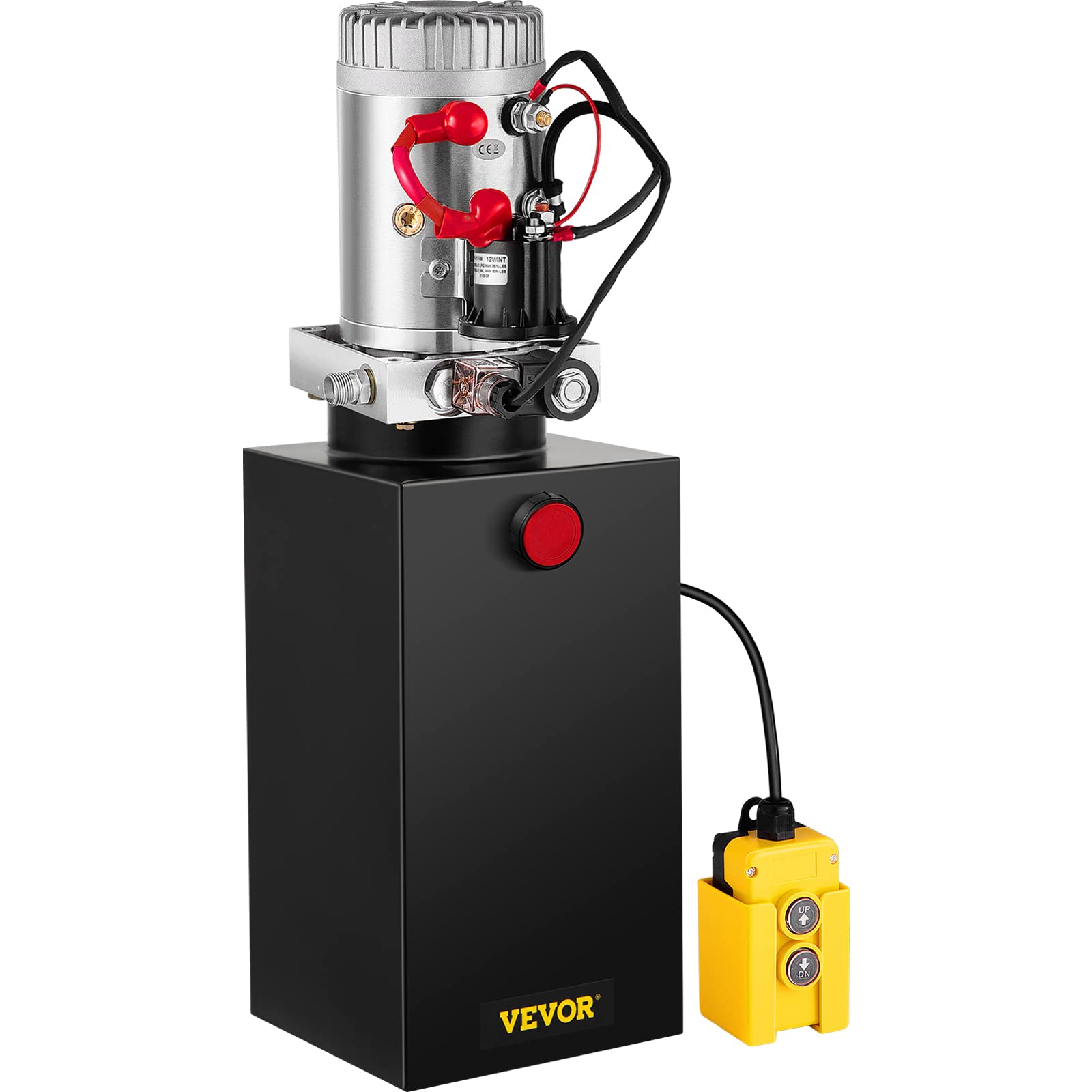 Mophorn Hydraulic Pump, 10 Quart Hydraulic Power Unit, Single Acting