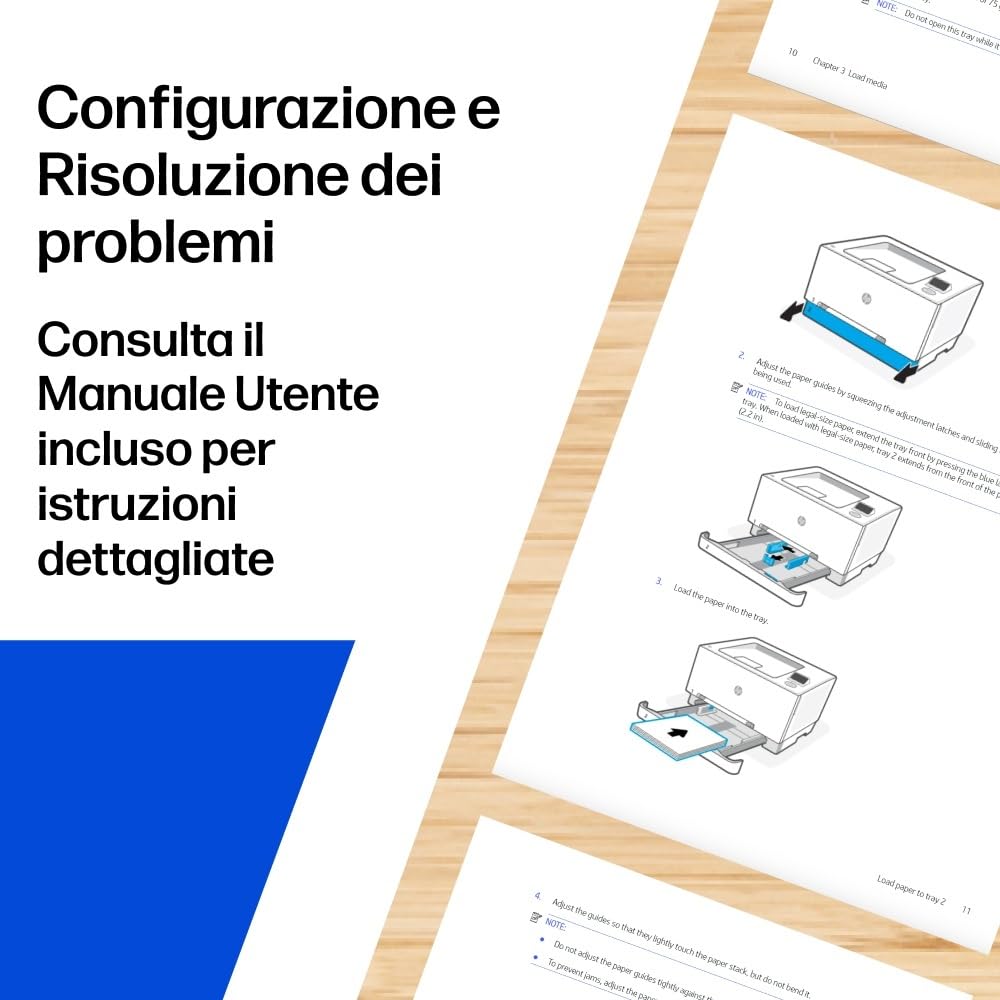 HP Color LaserJet Pro 3302fdw Stampante Multifunzione A4, Stampa Fronte e Retro Automatico, 25 ppm, USB, Wi-Fi, Ethernet, Fax, Copia, Scansiona, ADF 50 Fogli