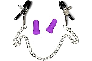 Adjustable Nipple Clamps, Non Piercing Nip Ring for Women
