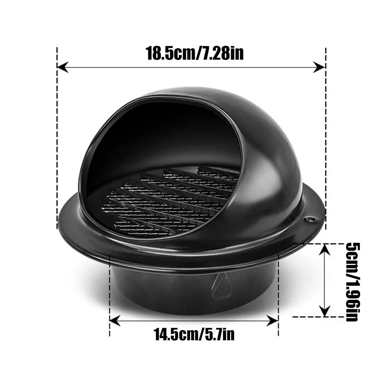2pcs Exhaust Vent Round Ventilation Grille Para Cocina