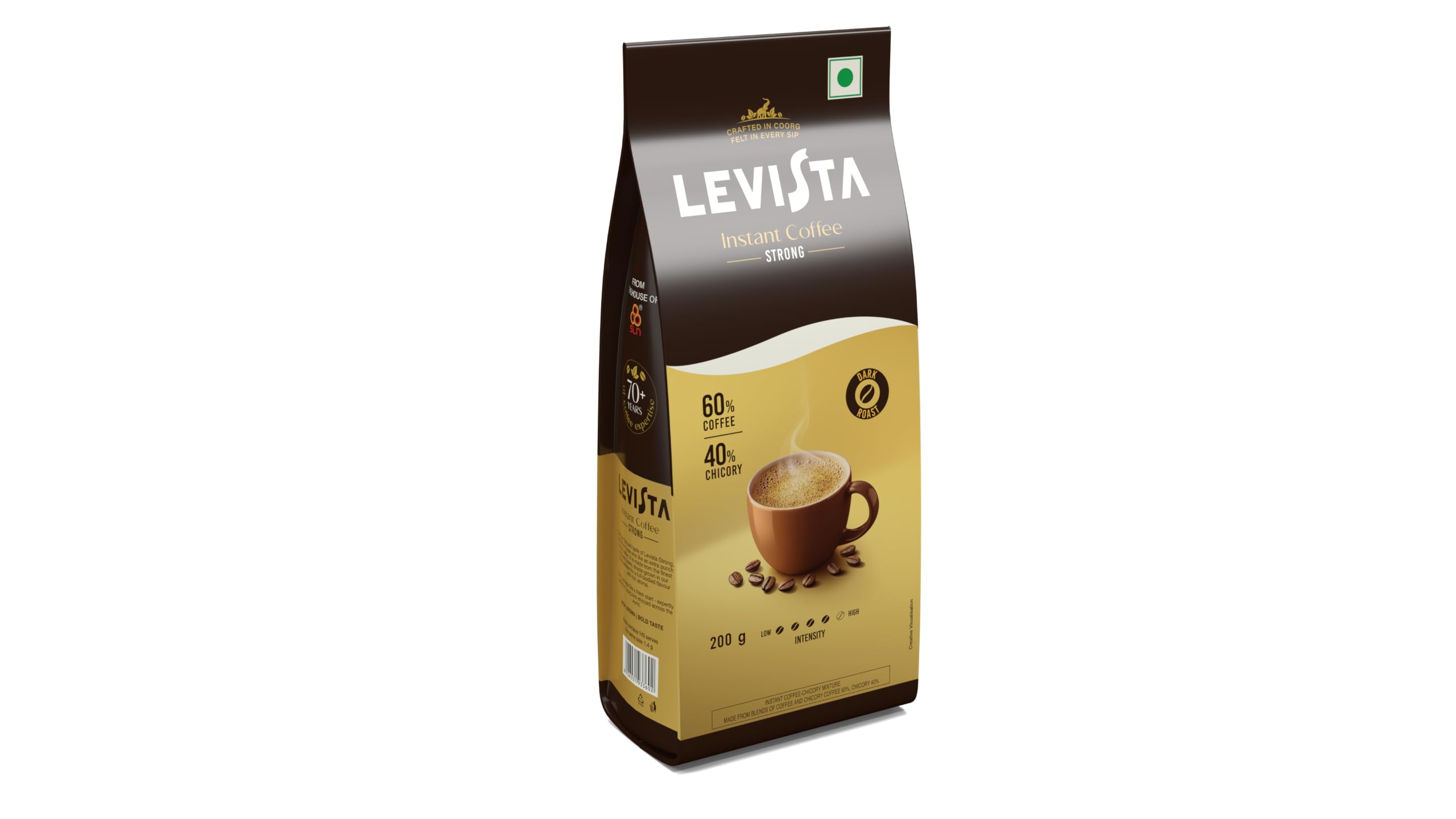 Levista Strong Instant Coffee (200 Gram Pouch)-picture-27