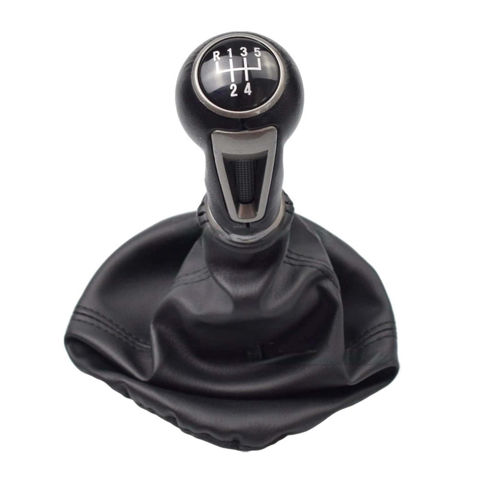 Kunyos 5-Speed Performance Gear Stick Knob For Seat Ibiza Iv Abs/Leather