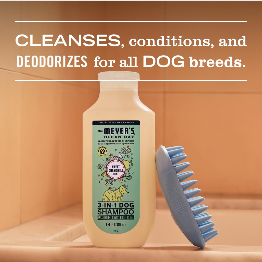 MRS. MEYER'S Clean Day 3 in 1 Dog Shampoo, Sweet Chamomile Scent, 14oz - image 4