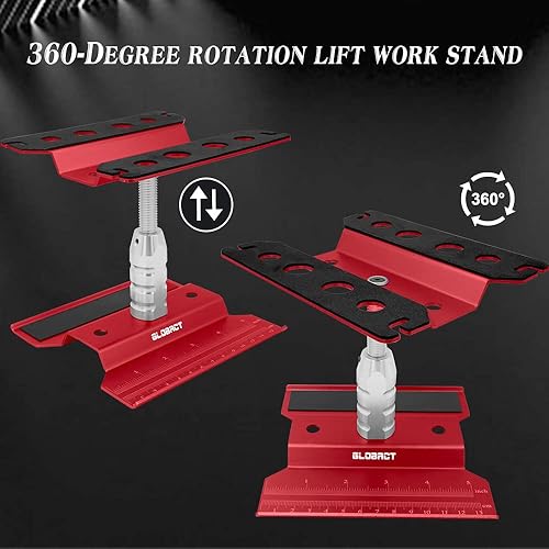 Miniatura 9 de GLOBACT Soporte de coche RC Soporte de trabajo RC Soporte de trabajo RC Soporte de trabajo de reparación de automóviles RC Juego de herramientas de