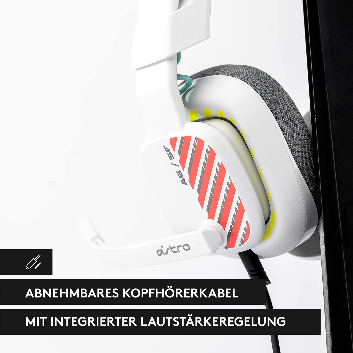 Astro A10 Gaming-Headset Gen 2 Kabelgebundenes Headset, Over-Ear-Gaming-Kopfhörer, Leicht & Robust, Flip-to-Mikrofon, 32 mm Treiber, Für Xbox Series X|S, Xbox One, Nintendo Switch, PC - Weiß