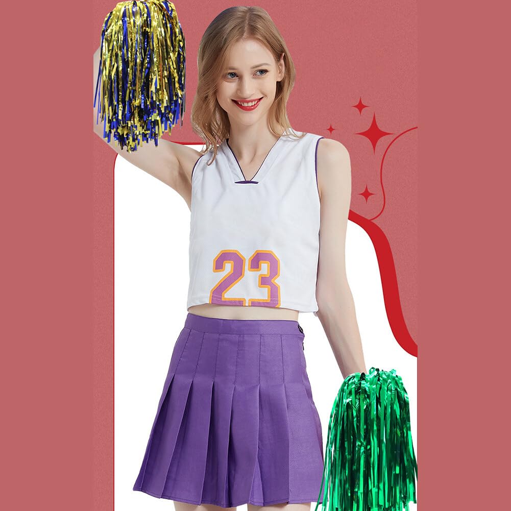 Amazon.co.jp: チアリーダーメタリックポンポン、あすだろうスポーツ